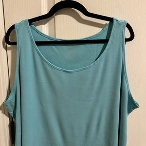 Lane Bryant aqua blue tank. 26/28